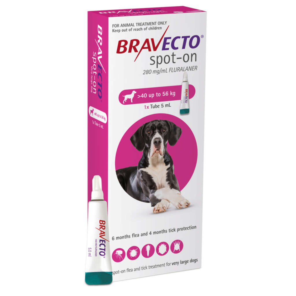 Bravecto Spot on for Dogs: >40kg-56kg - 3 Stone Vets Ltd